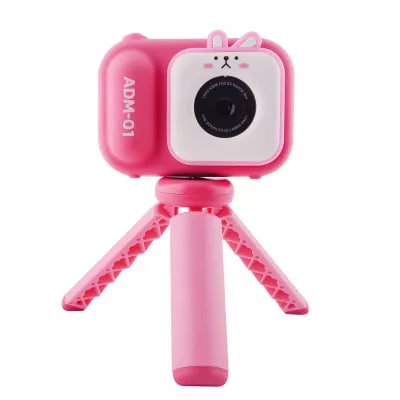 Дитяча фотокамера S11 зі штативом рожева s11pink фото