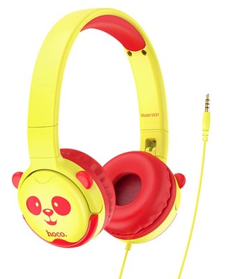Навушники XO EP47 Kids Study (червоно-жовті) /3M/ 00068481 фото