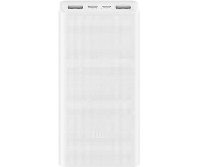 PowerBank Xiaomi Mi 3 20000 mAh 18W White 00072665 фото