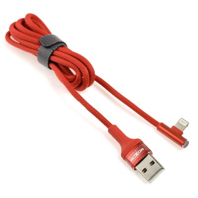 USB cable MOXOM Lightning (CC-70) (червоний) /3M/ 00058096 фото