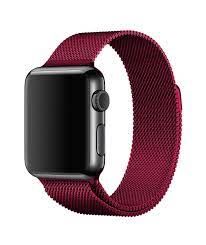 Ремінець Apple Watch Milanese Loop 42/44/45/49 mm (bordo) 00029531 фото