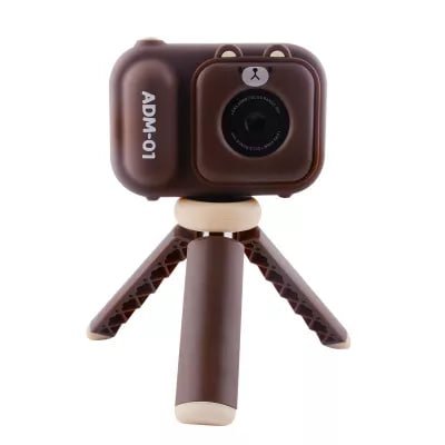 Дитяча фотокамера S11 зі штативом коричнева s11brown фото