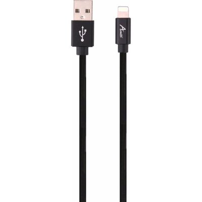 USB Avatti MFI Lightning 3m UML-031 black 00008802 фото