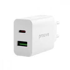 Блок живлення Proove Rapid 20W (Type-C + USB) білий /6M/ 00084363 фото