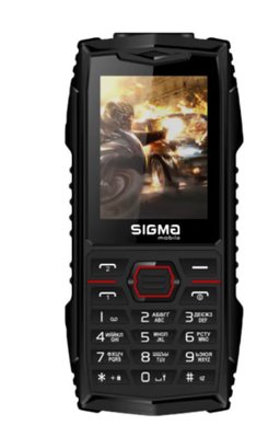 Sigma X-Treme AZ68 Black-Red 00093026 фото