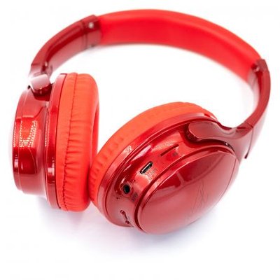 Навушники Bluetooth Moxom MX-WL40 червоні /1M/ 00064995 фото