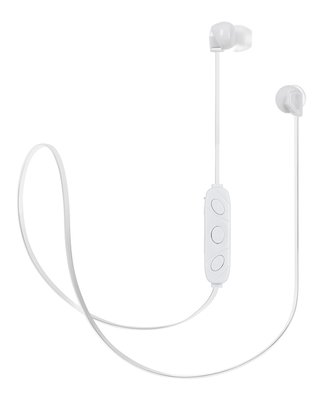 Bluetooth навушники (через шию) ERGO BT-801 білі 00007267 фото