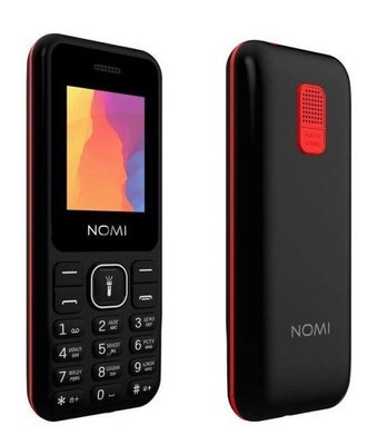 Nomi i1880 Red-Black (червоний) 00091978 фото