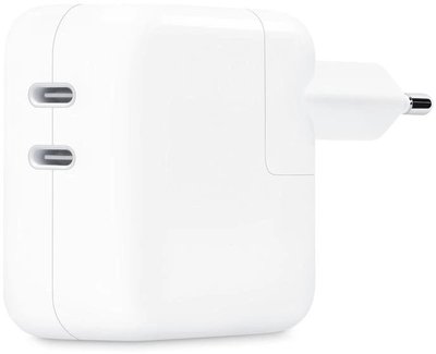 Блок живлення Apple 35W Dual USB-C Port Power Adapter original /6М/ 00075157 фото