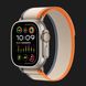 Apple Watch Ultra 2 49mm GPS + LTE Titanium Case with Orange/Beige Trail Loop awu2tlgg фото