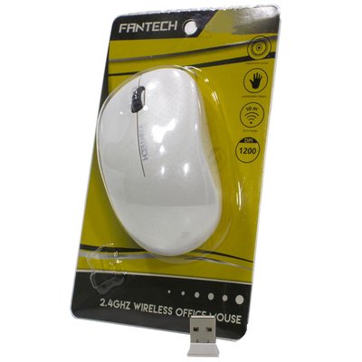 Мишка бездротова Wireless Fantech W188 White 00059168 фото