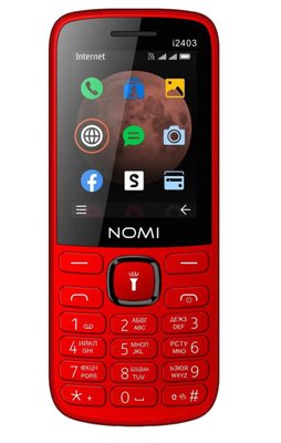 Nomi i2403 Red (червоний) 00092782 фото