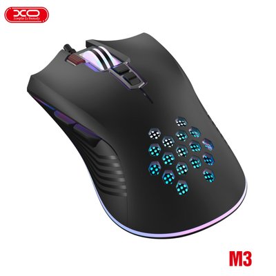 Ігрова мишка USB XO-M3 Wired (чорна) /3М/ 00073185 фото