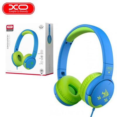 Навушники XO EP47 Kids Study (синьо-зелені) /3M/ 00068482 фото