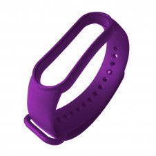 Ремінець Silicone Xiaomi Mi Band 3/4 (purple) 00024221 фото