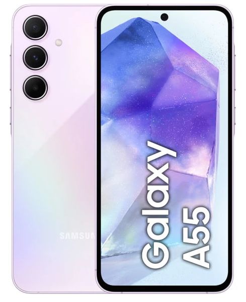 Samsung Galaxy A55 5G 8/128GB Awesome lilac A556 00092508 фото