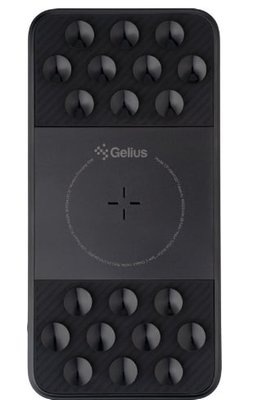 PowerBank Gelius з бездротовою зарядкою Velcro 10000mAh Black /3M/ 00092323 фото