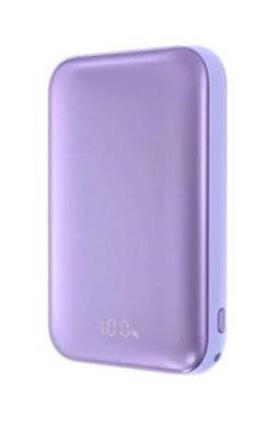 PowerBank Vibe Energy Magnetic MagSafe 20W 10000mAh purple /3M/ 00092535 фото